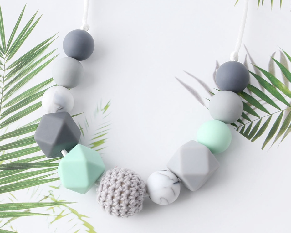 Silicone Teething Necklace for Baby